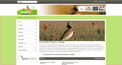 Desktop Screenshot of life-sisao.spea.pt